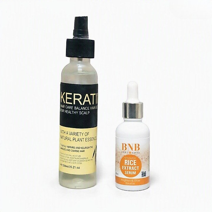 ✨ 2-in-1 Hair & Face Serum Deal – 120ml