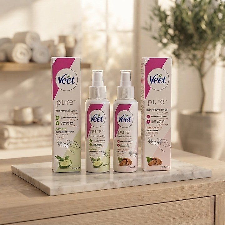 Veet Hair Removal Spray Gentle Effective Quick Solution Smooth Finish Reliable Practical Choice For Women Daily Beauty Care | 100ml image 2