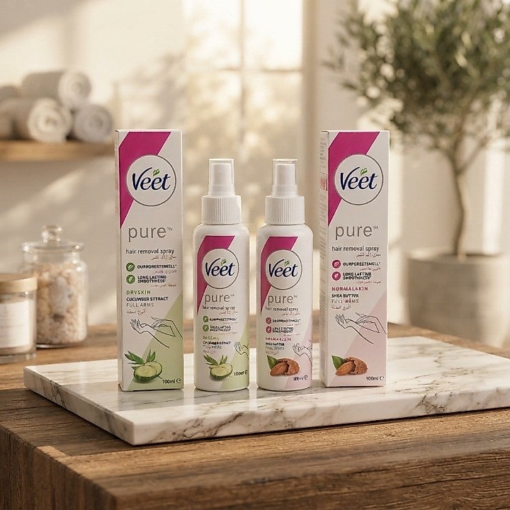 Veet Hair Removal Spray Gentle Effective Quick Solution Smooth Finish Reliable Practical Choice For Women Daily Beauty Care | 100ml image 3