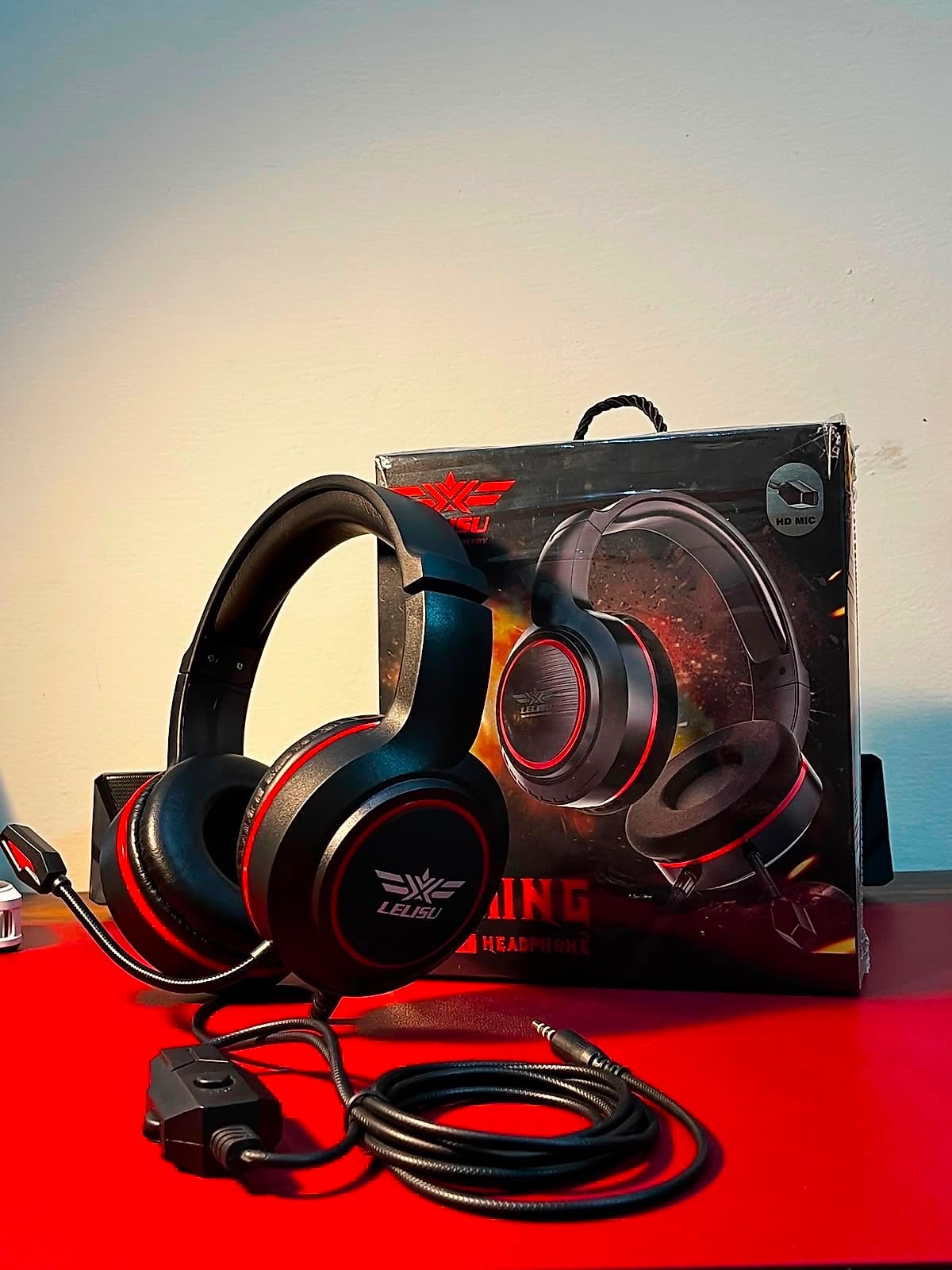 LELISU Gaming Headphones with HD Mic – Deep Bass & Clear Sound image 5