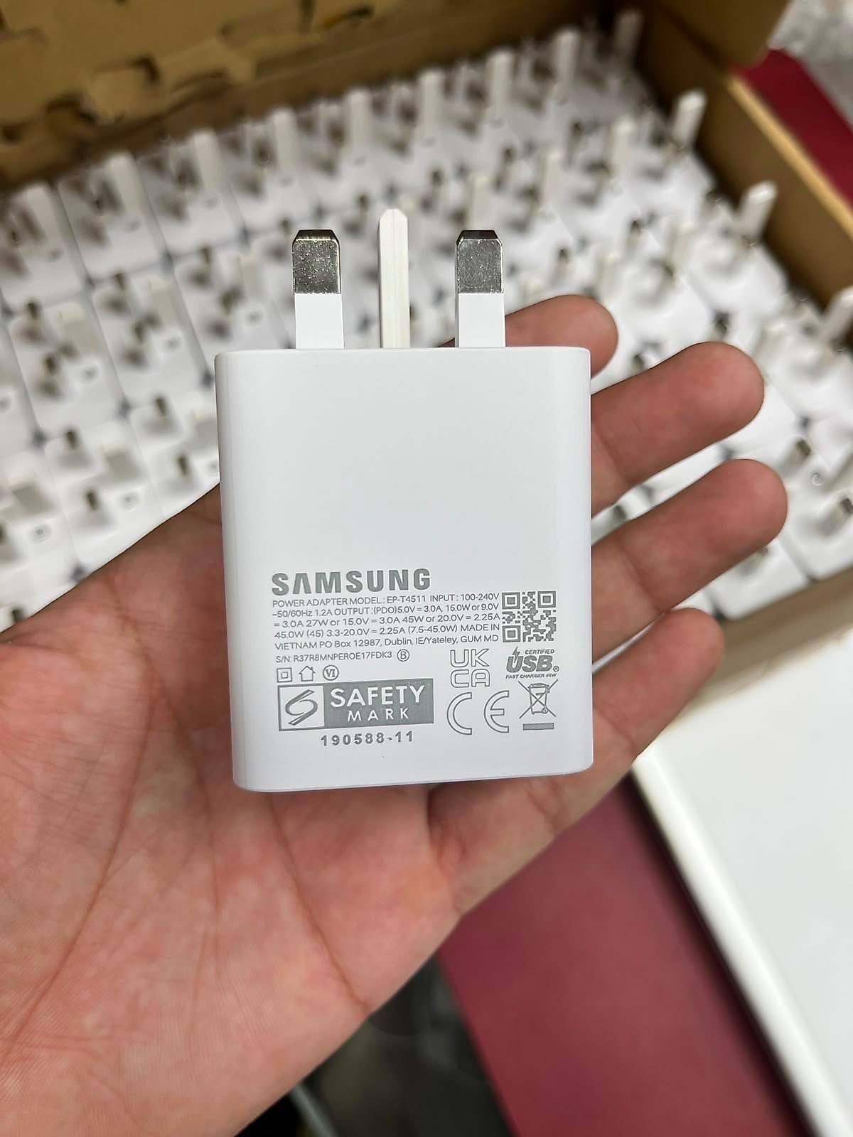 T4510 UK 3pin Orignal NFC image 3