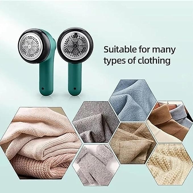 Electric Lint Remover for Clothing | Anti-Pilling Razor & Hair Ball Trimmer – Rechargeable Plush Sweater & Coat Fabric Shaver image 3