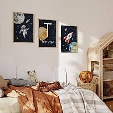 Set of 6 Premium Wall Art Photo Tiles – Modern Home Decor Sets 8x11