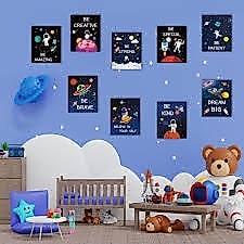 Set of 6 Premium Wall Art Photo Tiles – Modern Home Decor Sets 8x11 image 2