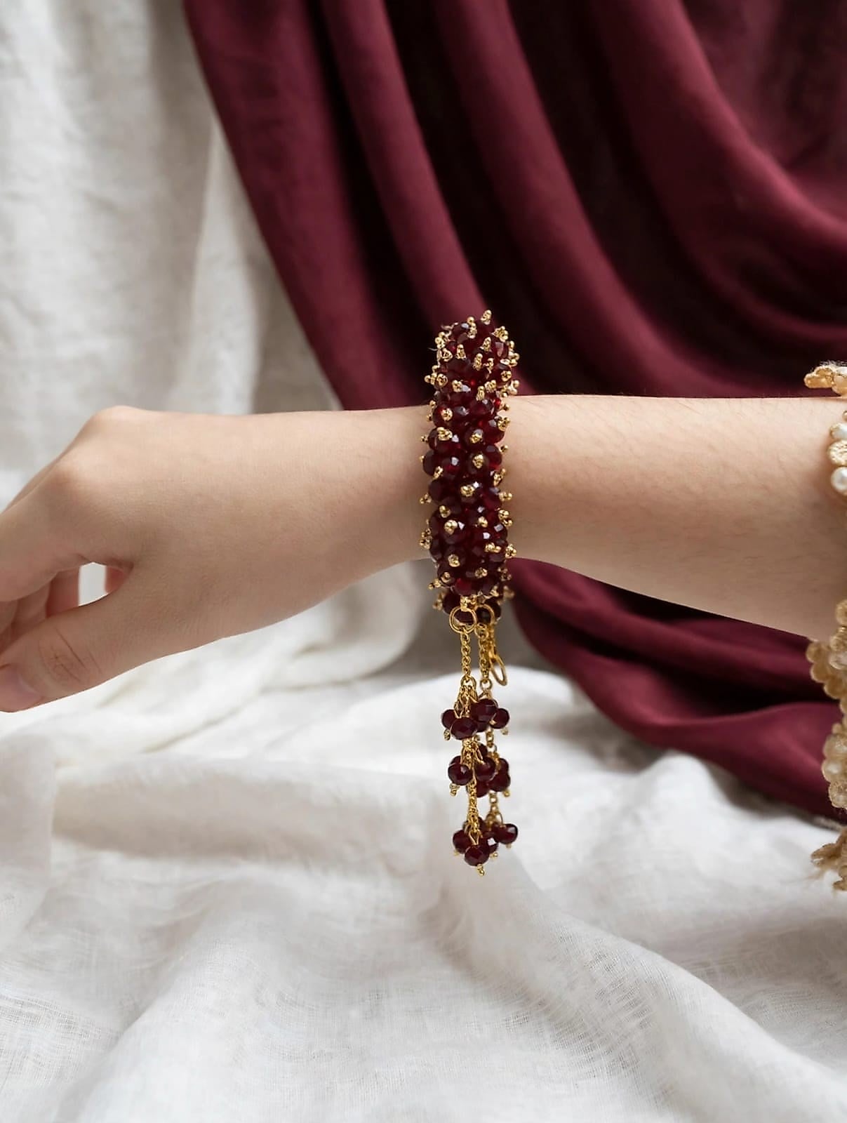 handmade gajra bracelete
